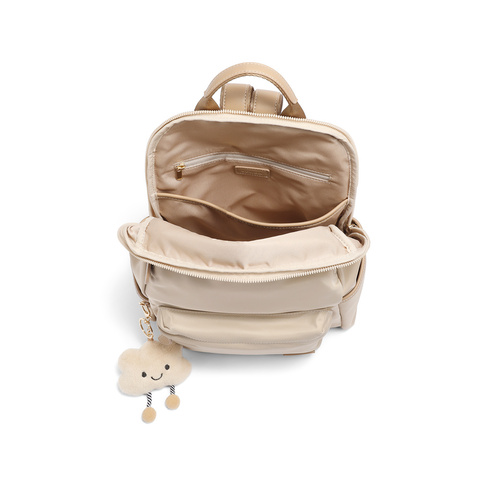 森达双肩包女2025秋季新款商场同款户外休闲背包X1615CX5