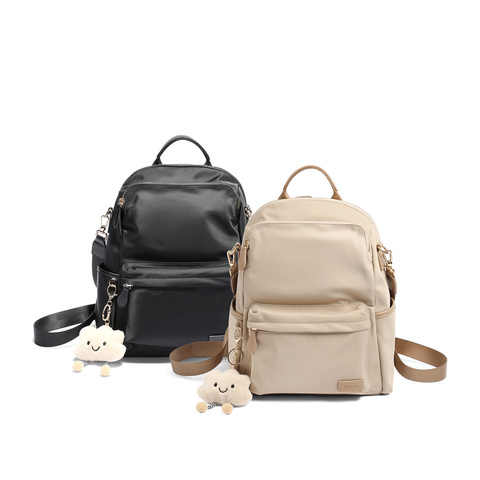 森达双肩包女2025秋季新款商场同款户外休闲背包X1615CX5