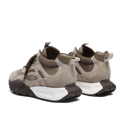 森达高帮鞋女2025冬新商场同款运动休闲阿甘鞋XSV01DD5