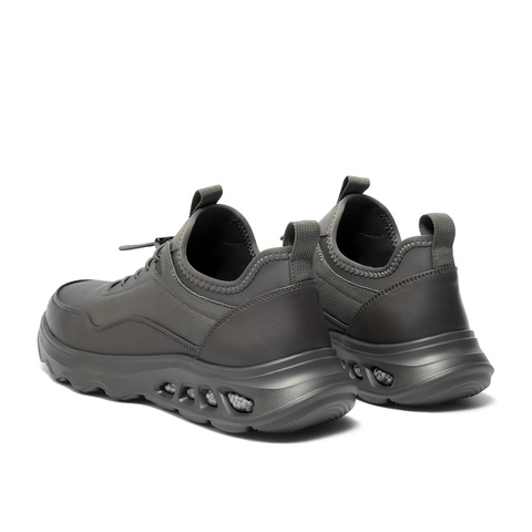 森达健步鞋男2025冬季新款商场同款运动厚底休闲鞋1ZR01DM5