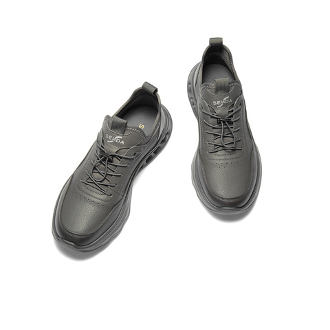 森达健步鞋男2025冬季新款商场同款运动厚底休闲鞋1ZR01DM5