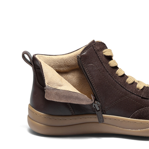 森达休闲靴女2025冬季新款商场同款舒适可可休闲短靴4CF50DD5