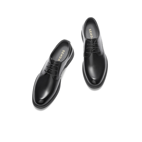 森达正装皮鞋男2025冬新商场同款商务通勤婚鞋2AT01DM5