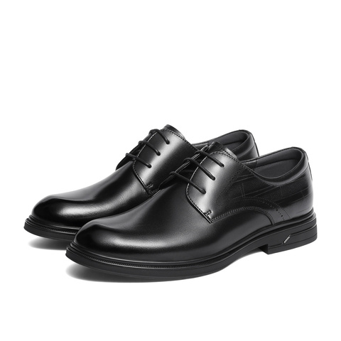 森达正装皮鞋男2025冬新商场同款商务通勤婚鞋2AT01DM5