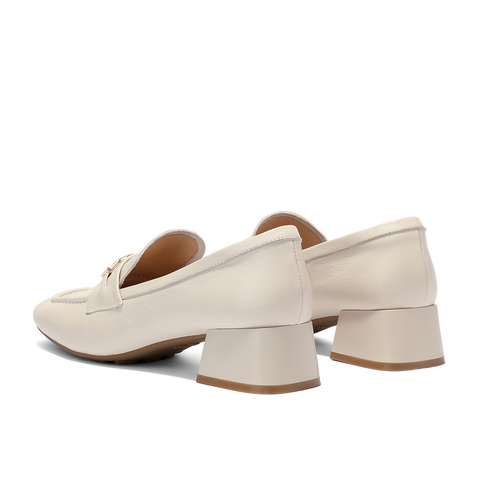 森达乐福鞋女2025秋新商场同款气质通勤粗跟单鞋XUN01CA5