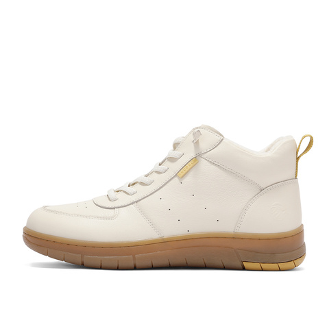 森达休闲靴女2025冬新商场同款潮流户外厚底皮短靴4BK46DD5