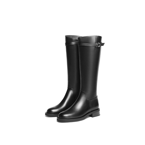 森达骑士靴女2025冬季新款商场同款潮流长筒过膝靴4EU80DC5