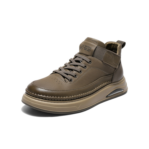 森达工装靴男2025冬新商场同款时尚户外厚底休闲短靴V3051DD5