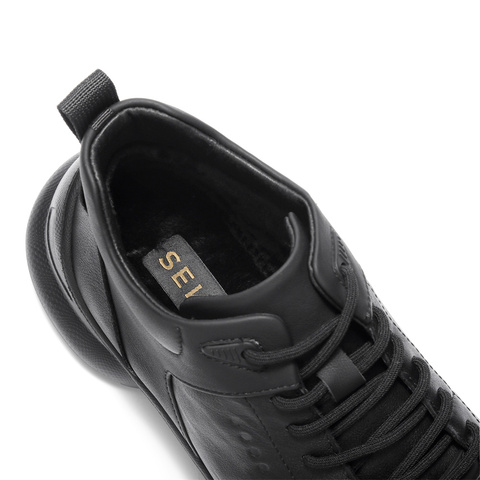 森达高帮鞋男2025冬新商场同款户外休闲健步短靴2AL01DD5