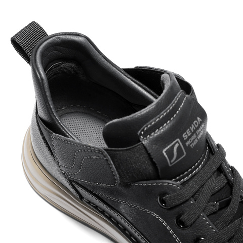 森达工装靴男2025冬新商场同款时尚户外厚底休闲短靴V3051DD5