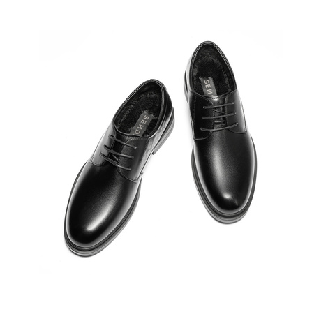 森达正装皮鞋男2025秋新商场同款职场商务皮鞋1QS01CM5