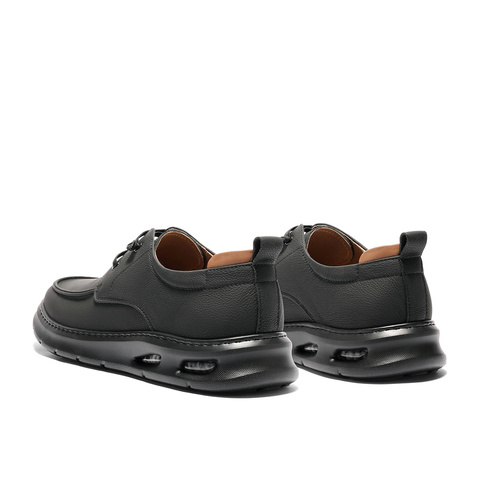 森达休闲皮鞋男2025秋新商场同款厚底运动风休闲鞋K5Z02CM5