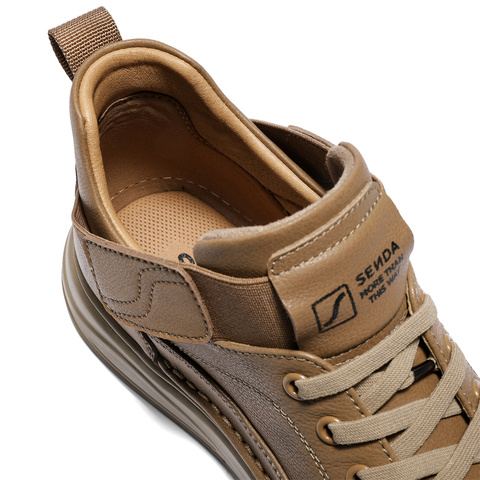 森达工装靴男2025冬新商场同款时尚户外厚底休闲短靴V3051DD5