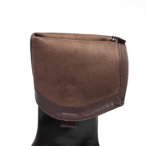 森达骑士靴女2025年冬新商场同款气质过膝长筒靴XTL01DG5