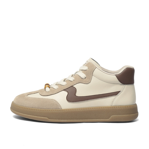 森达休闲鞋女2025冬新商场同款户外休闲德训鞋4HOC8DM5