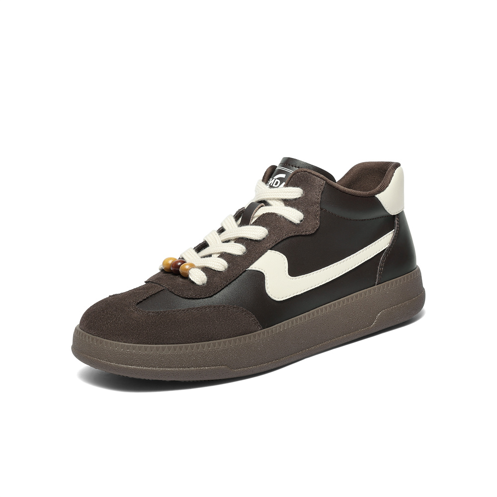 森达休闲鞋女2025冬新商场同款户外休闲德训鞋4HOC8DM5