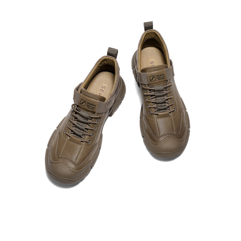 森达休闲靴男2025冬季新款商场同款运动风户外短靴K6T40DD5