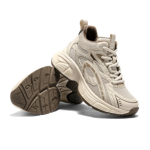 森达高帮鞋女2025冬新商场同款运动厚底休闲老爹鞋XTN01DD5