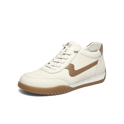 森达高帮鞋男2025冬新商场同款运动潮流休闲短靴K4240DD5