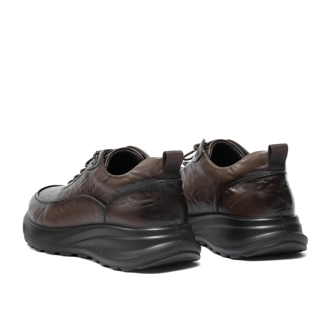 森达健步鞋男2025冬季新款商场同款户外厚底运动鞋1ZM01DM5