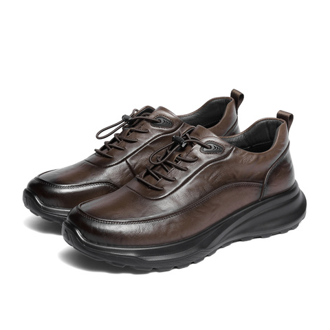 森达健步鞋男2025冬季新款商场同款户外厚底运动鞋1ZM01DM5