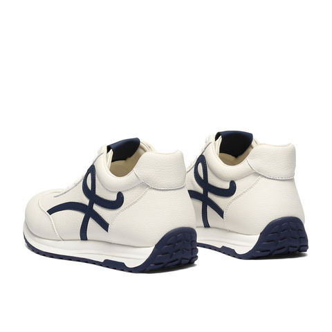 森达高帮鞋男2025冬新商场同款户外运动风休闲短靴2AB01DD5