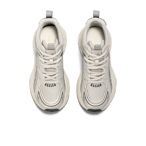 森达高帮鞋女2025冬新商场同款运动厚底休闲老爹鞋XTN01DD5