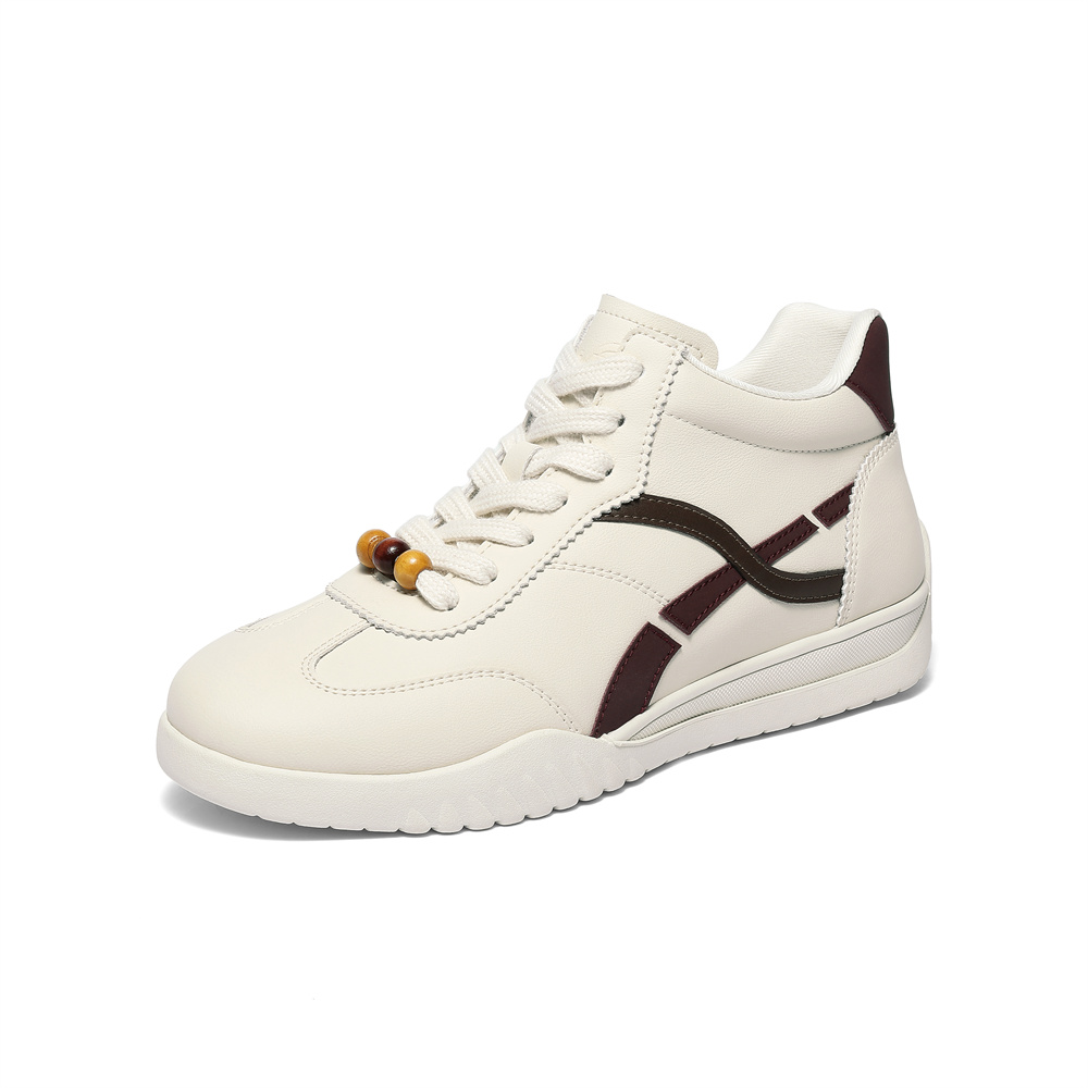 森达高板鞋女2025冬季新款商场同款德训休闲鞋4NR43DD5