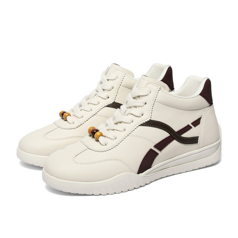 森达高板鞋女2025冬季新款商场同款德训休闲鞋4NR43DD5