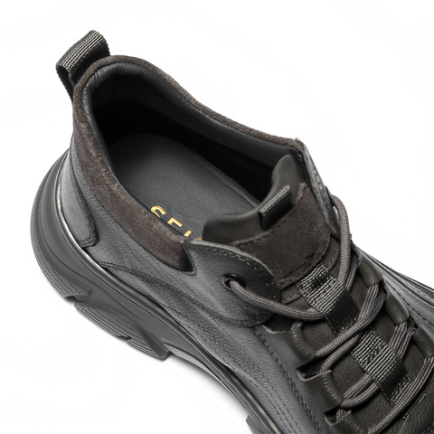 森达休闲靴男2025冬新商场同款时尚运动风户外休闲短靴DB003DD5