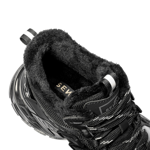 森达休闲靴女2025冬季新款商场同款运动老爹短靴XVP01DD5