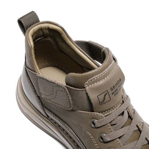 森达工装靴男2025冬新商场同款时尚户外厚底休闲短靴V3051DD5