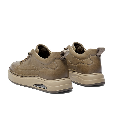 森达工装靴男2025冬新商场同款户外潮流厚底休闲鞋V3052DD5