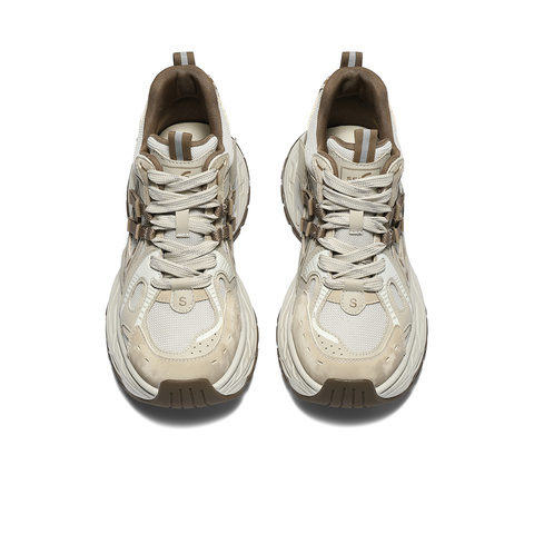 森达休闲靴女2025冬季新款商场同款运动老爹短靴XVP01DD5