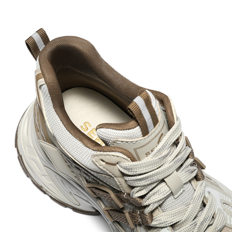 森达休闲靴女2025冬季新款商场同款运动老爹短靴XVP01DD5