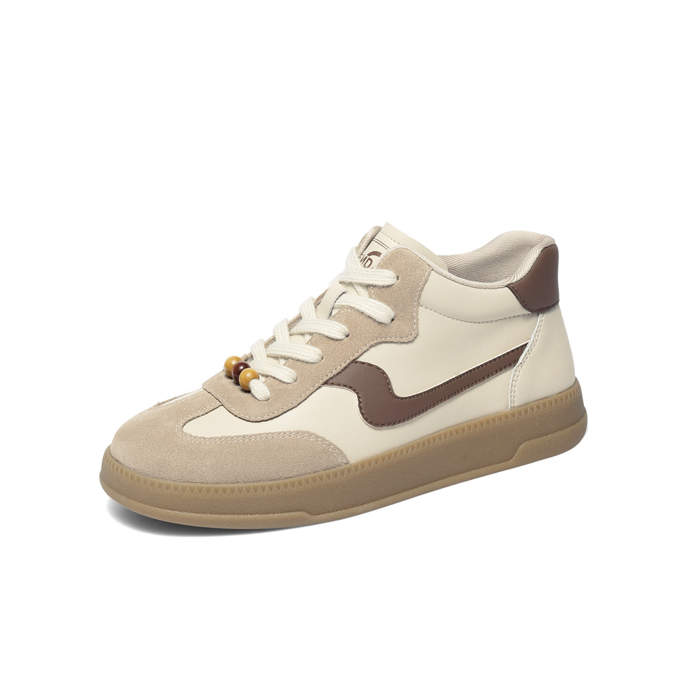 森达休闲鞋女2025冬新商场同款户外休闲德训鞋4HOC8DM5