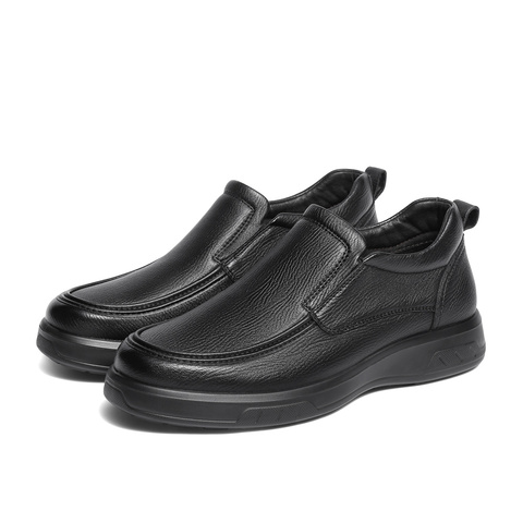 森达皮靴男2025冬季新款商场同款简约厚底休闲短靴1ZC02DD5