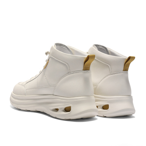 森达高帮鞋女2025冬新商场同款时尚运动厚底休闲短靴4ET41DD5