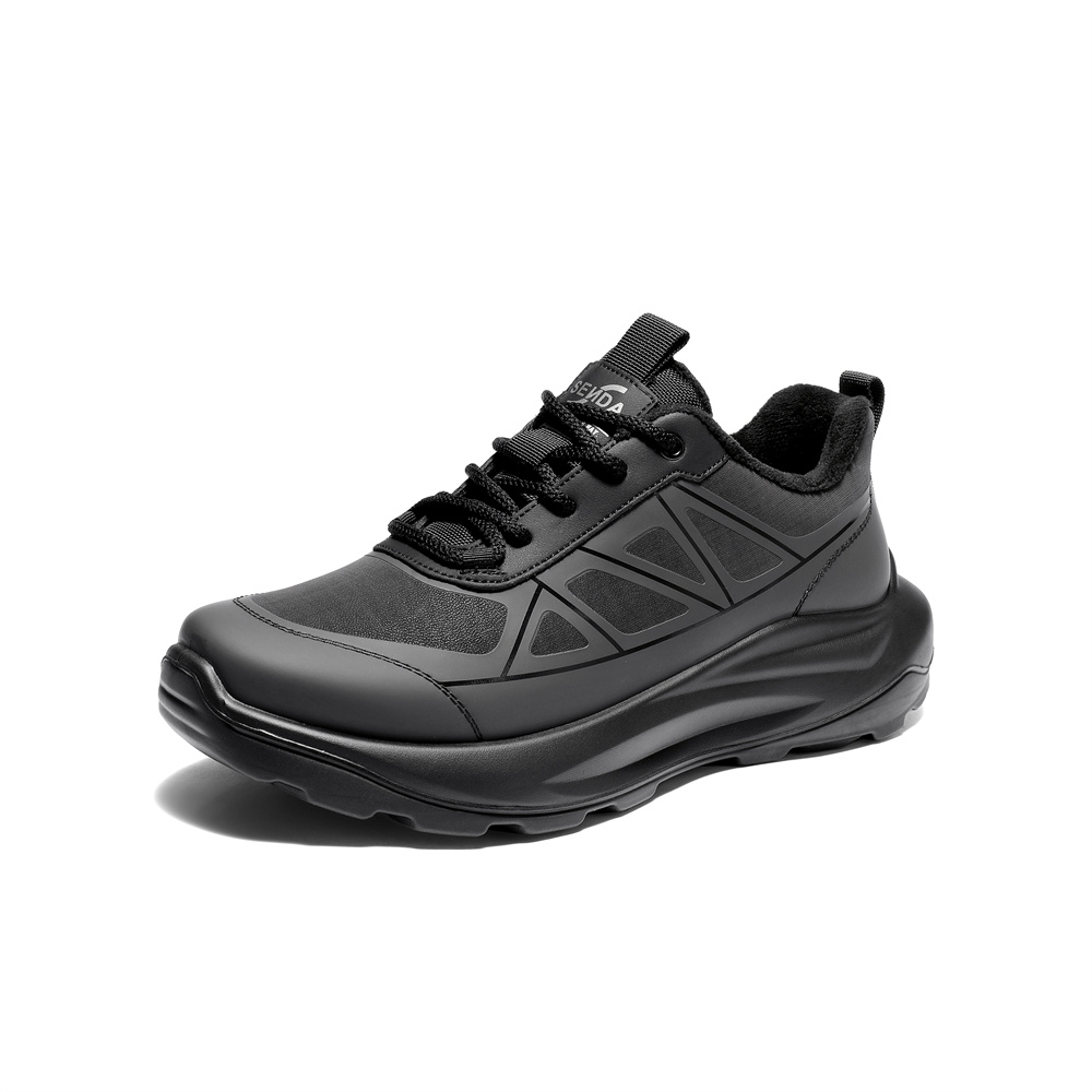 森达健步鞋男2025冬季新款商场同款轻便厚底运动鞋1ZW01DM5