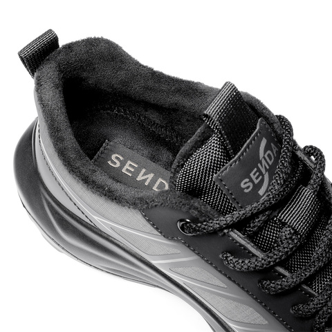 森达健步鞋男2025冬季新款商场同款轻便厚底运动鞋1ZW01DM5