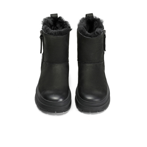 森达雪地靴2025女冬新商场同款舒适保暖户外短靴SUE01DD5