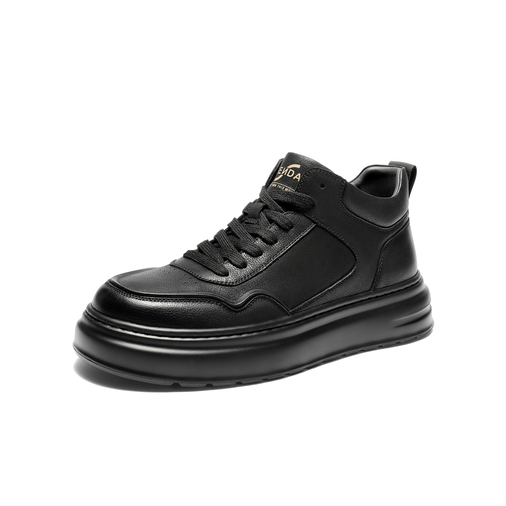 森达工装靴男2025冬新商场同款户外厚底休闲短靴DB006DD5