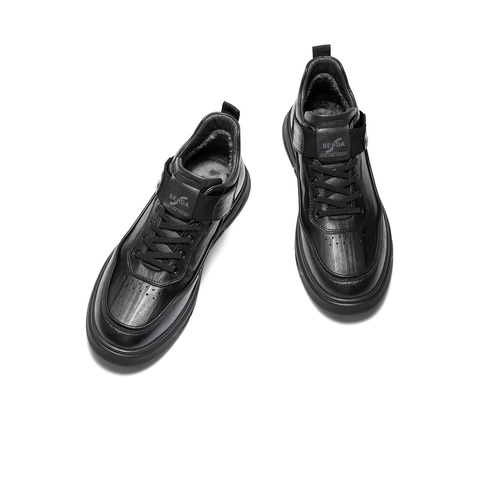 森达工装靴男2025冬季新款商场同款户外厚底休闲鞋1ZK01DD5