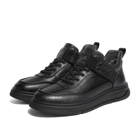 森达工装靴男2025冬季新款商场同款户外厚底休闲鞋1ZK01DD5