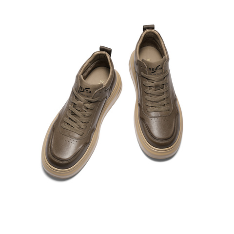 森达工装靴男2025冬新商场同款户外厚底休闲短靴DB006DD5