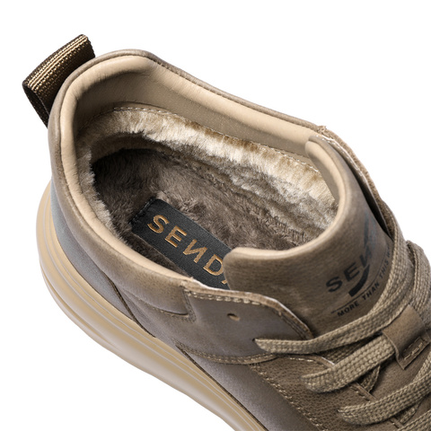 森达工装靴男2025冬新商场同款户外厚底休闲短靴DB006DD5