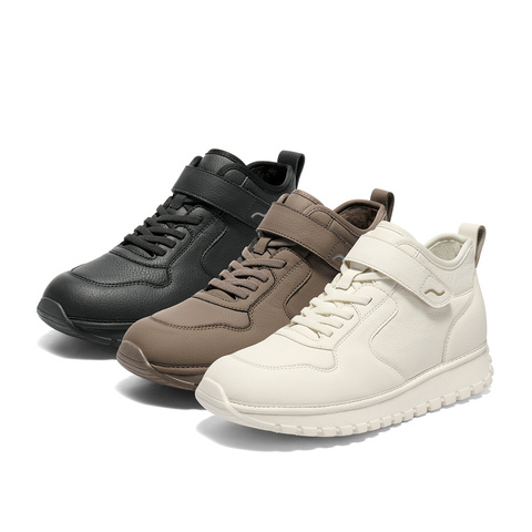 森达高帮鞋女2025冬新商场同款运动健步休闲短靴XUA01DD5
