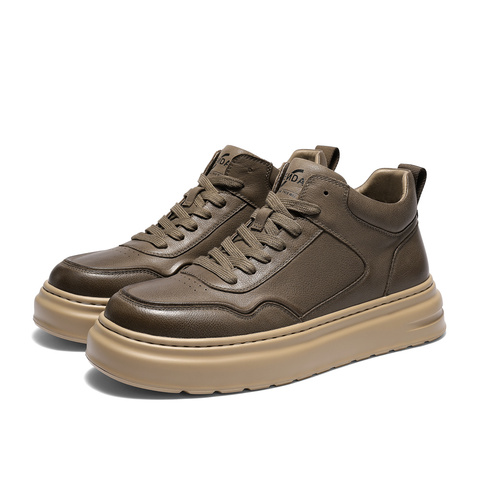 森达工装靴男2025冬新商场同款户外厚底休闲短靴DB006DD5