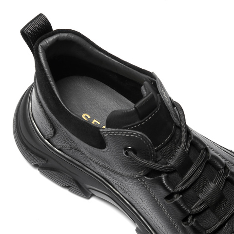 森达休闲靴男2025冬新商场同款时尚运动风户外休闲短靴DB003DD5