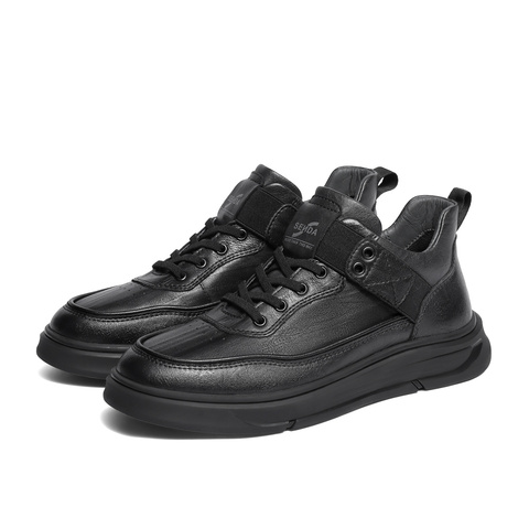 森达工装靴男2025冬季新款商场同款户外厚底休闲鞋1ZK01DD5